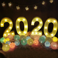 Lumière LED numérique lumineuse pour déclaration d'amour romantique, cadeau de Saint-Valentin, arrangement de demande en mariage, lumière décorative créative pour anniversaire