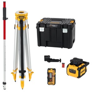 ชุดระดับเลเซอร์ DeWalt พร้อมขาตั้งกล้องและตัวรับสัญญาณสำหรับงานก่อสร้างและงานจัดตำแหน่ง - Product Image 1