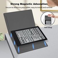 Étui de protection magnétique détachable en cuir PU personnalisé XTEINK X4 4,3 pouces pour lecteur de livres électroniques 12,5x7,5 cm Vente en gros