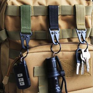 Échantillon Gratuit : Clip Tactique pour Équipement, Pochette de Rangement, Porte-clés en Nylon pour Ceinture, Anneau Porte-clés en Sangle - Product Image 6