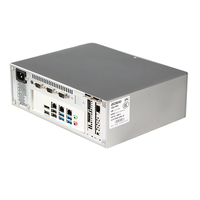 Mini PC industriel robuste sans ventilateur, processeur Intel de 6e à 9e génération, mémoire DDR4 double, 3 LAN, 6 COM, en stock pour le contrôle d'automatisation