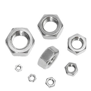 Nhà Máy Bán buôn SS304 thép không gỉ ANSI tiêu chuẩn Hex hạt cường độ cao M8 M12 M16 M20 M24 M30 ốc vít lục giác hạt - Product Image 3