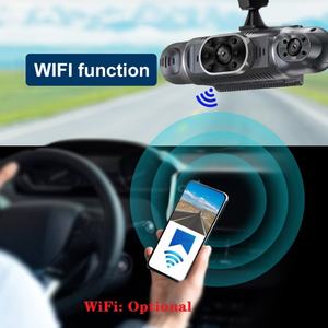 Enregistreur de conduite visuel 1080P de 3 pouces, tableau de bord 4 canaux, enregistreur DVR de voiture à 2 objectifs, enregistreur de conduite en boucle - Product Image 6