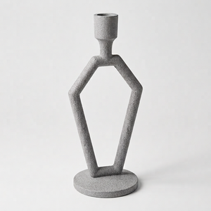 Candelabro de Hierro Natural Hecho a Mano de Primera Calidad, Soporte de Metal de Lujo para Decoración Moderna del Hogar - Product Image 1