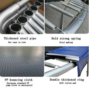 Yuchevelure de compétition de saut pour enfants, parc de <span class=keywords><strong>Trampoline</strong></span> et de saut simple, <span class=keywords><strong>16</strong></span> <span class=keywords><strong>pieds</strong></span> - Product Image 6