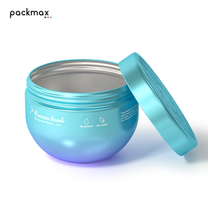 Pot en aluminium brillant coloré sur mesure pour masque capillaire, crème pour le visage, lotion corporelle - Boîte pour crème hydratante intense - Product Image 3