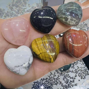 Cristal Rojo al por Mayor, Corazón y Bola, Decoración de Moda para el Hogar, Regalos Navideños y Adorno de Mesa de Crystal Hola - Product Image 3