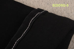 Wholesale高品質ブラックコットンスパンデックスジーンズデニム生地の在庫ロット - Product Image 2