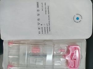 Kit d'aiguilles de biopsie de moelle osseuse jetables 11G/13G type Jamshidi pour une biopsie par aspiration sûre et précise, prélèvement de moelle osseuse - Product Image 4