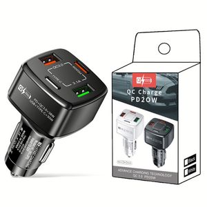 Universal Car Charger for Phone Fast Charging in Car 2 Port 38w PD Qc3.0 3.1A 2USB Type-c Phone Charger Adapter - Product Image 1