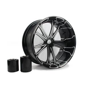 Convient pour Harley Breakout, jante arrière large de 18 pouces, jante en aluminium forgé, capable d'accueillir des pneus de 240 à 260 mm de large. - Product Image 1