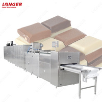 Moule à chocolat automatique Machiny pour la production de gouttes de chocolat Machine de dépôt de chocolat avec tunnel de refroidissement