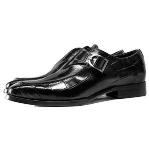 <b>Pointed</b>-<b>toe</b> Cowhide Business Formal Office Oxford Shoes Autumn Leopard Pattern Casual <b>Flat</b> Slip-On Detachable Design - Product Image 1