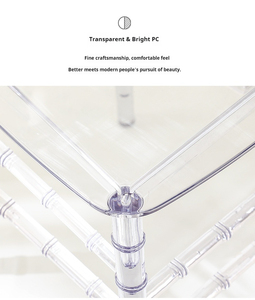 יצרן כיסאות אקריליק זולים וצבעוניים למלונות, כיסאות פלסטיק לחתונות ומסיבות, כיסאות נפוליאון לאירועים וריהוט. - Product Image 4