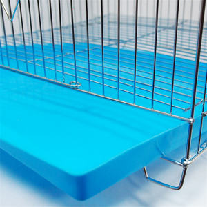 Produttore personalizzato all'ingrosso galvanico galvanizzato grande gabbia pieghevole per uccelli pappagallo - Product Image 4