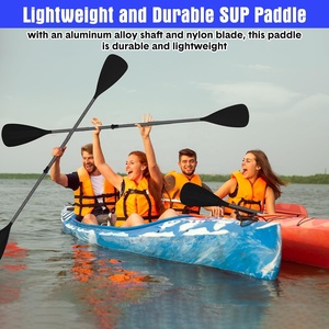 YOTO 4-Section Lightweight Aluminum Alloy Adjustable SUP <strong>Paddle</strong> Detachable Floating Oars <strong>for</strong> <strong>Paddleboard</strong> Kayak Boat Surfing - Product Image 6