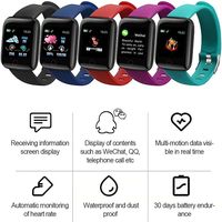Smart Watch Touchscreen Fitness Tracker Voor Kinderen Waterdichte Calorie Step Teller Horloge Met Wekker Grote Kids Cadeau