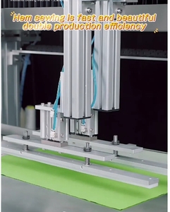 Machine à ourler automatique à point simple, rapide et de qualité supérieure, facile à utiliser, pour une production efficace - Product Image 4