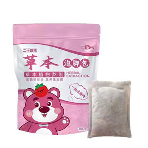 Soins de santé corporels à base de plantes désintoxication nettoyage rajeunissement thérapie par l'eau paquet de bain de pieds - Product Image 6