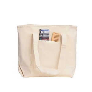 Bolsa de Mano de Lona de Algodón Orgánico, Diseño Nuevo de Fábrica, Venta Caliente, Moda, Alta Calidad, Duradera, con Logotipo Personalizado - Product Image 1