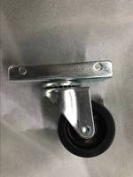 Prix d'usine Roulettes de réfrigérateur Roues 65mm Roulette en nylon avec frein pour roue de congélateur