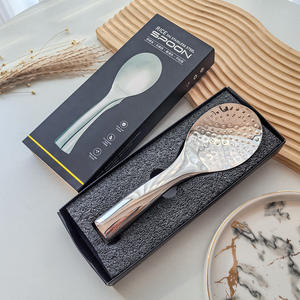 ช้อนตักข้าวสแตนเลส YOUNGTUO 304 ดีไซน์ทันสมัย ไม่ติดข้าว สำหรับใช้ในงานเลี้ยง - Product Image 4