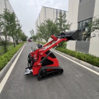 Mini-chargeuse compacte sur roues avec tarière pour projets agricoles – Fabricant d'origine