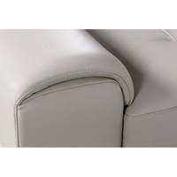 Ensemble de canapés Tianhang Furniture 3 places 3 2 1 avec appui-tête réglable en cuir pour salon