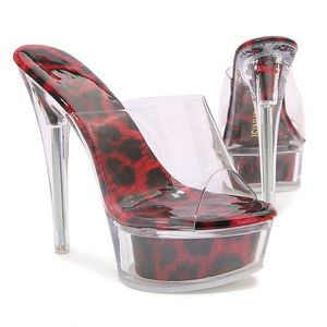 Sandalias de Plataforma con Tacón de Cuña y Adornos de Cristal para Mujer, Tacón Ultra Alto de 14 cm, Estilo Pasarela, Transpirables, para Verano/Invierno, Tallas Grandes - Product Image 6