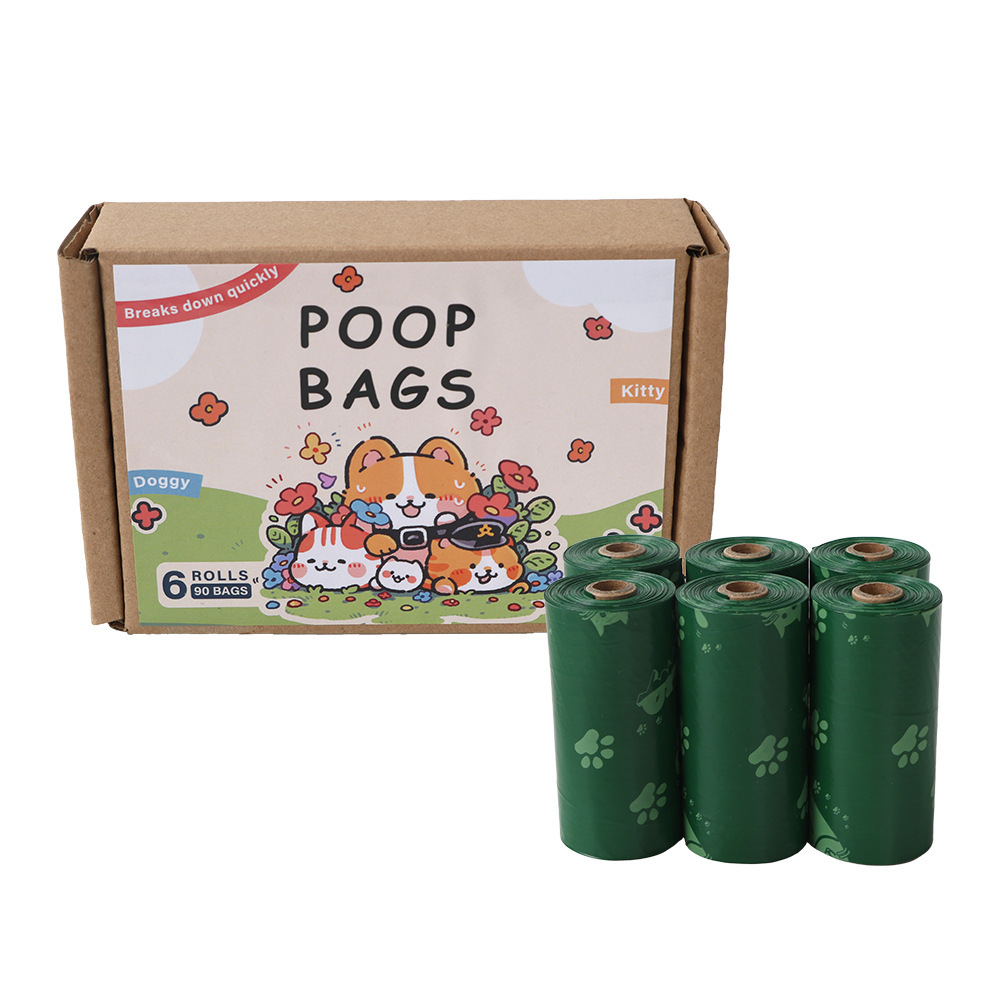 6 rouleaux vert + parfum bonbon