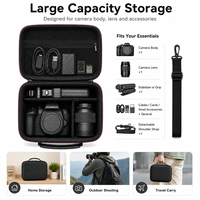 Étui de transport rigide antichoc en EVA personnalisé pour appareil photo reflex numérique, sac de rangement pour équipement photographique OEM ODM
