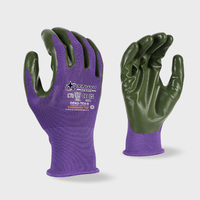 Gants de travail XINGYU en polyester 13 jauges enduits de nitrile, imperméables, robustes, durables et de sécurité pour usage industriel