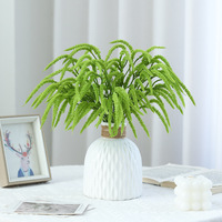 Offre Spéciale : Guirlande Artificielle à 3 Tiges de Perles et Amarante Verte pour Décoration Florale de Mariage et Aménagement Paysager