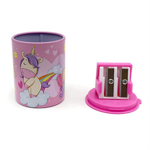 Vente en gros <span class=keywords><strong>taille</strong></span>-<span class=keywords><strong>crayon</strong></span> papeterie ensemble mignon <span class=keywords><strong>taille</strong></span>-<span class=keywords><strong>crayon</strong></span> <span class=keywords><strong>licorne</strong></span> 2 trous - Product Image 2