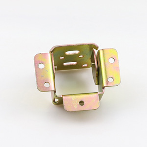 Charnière pliante 55x45x40mm en acier laminé à chaud, surface antirouille, quincaillerie de mobilier à montage en surface - Product Image 1