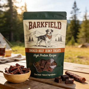 Custom Digital Printed <b>Laminated</b> Ziplock Stand Up <b>Pouch</b> With Clear Window Resealable Mylar Bag For Beef Jerky Packaging - Product Image 1