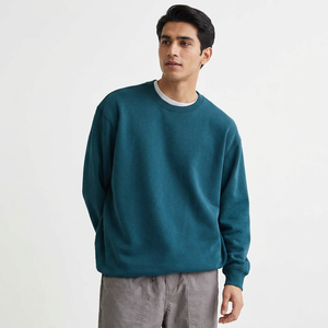 Sweat-shirts pour hommes de style tendance et coloré, hip-hop, 50% coton, 50% polaire, col rond, basiques - Product Image 1