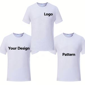 T-shirt court personnalisé pour hommes chemises à sublimation 100% polyester coton sensation affaires publicité chemises promotionnelles logo personnalisé - Product Image 1