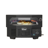 Four à pizza au gaz moderne haut de gamme en acier inoxydable autoportant
