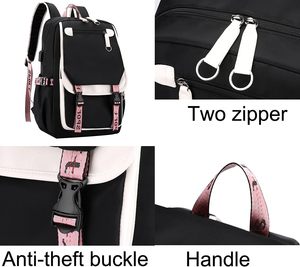 <span class=keywords><strong>Mochilas</strong></span> Escolares Resistentes y Duraderas <span class=keywords><strong>para</strong></span> Niños de Jardín de Infancia, Antipérdida, Bonitas y Elegantes, de Oxford, <span class=keywords><strong>para</strong></span> <span class=keywords><strong>Adolescentes</strong></span> y Estudiantes - Product Image 6