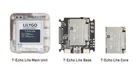 [Venta al por Mayor Personalizada] Terminal IoT LILYGO T-Echo Lite NRF52840+LoRa+Pantalla de Papel Electrónico de 1.22 Pulgadas, GPS/IMU de 9 Ejes Opcionales, Compatible con Carga Solar
