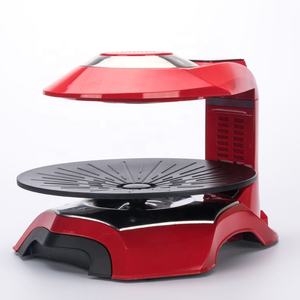 Gril de BBQ électrique sans fumée forme ronde infrarouge lointain gril de BBQ automatique gril de BBQ vertical - Product Image 1