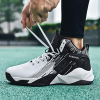 Chaussures de basketball unisexes respirantes 2025 – Grande taille, antidérapantes, avec doublure en maille – Baskets pour étudiants et jeunes – Idéales pour l'été/le printemps et les voyages