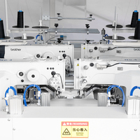 XDB-DD4A Machine à coudre à bordure à quatre têtes programmable entièrement automatique brevet point de chaîne de verrouillage informatisé pour matelas nouveau
