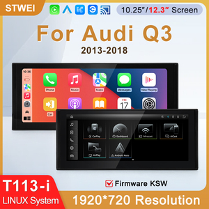 STWEI 2026 Nouveaux Écrans Minceurs Système Linux 10.25 12.3 pouces Pour Audi Q3 12-18 Lecteurs Vidéo Auto Sans Fil CarPlay - Product Image 2