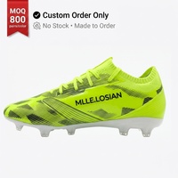 Chaussures de football à marque privée, fabricant de chaussures de football de Jinjiang, crampons de football de qualité supérieure pour hommes