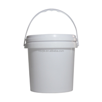 Récipient en plastique emballant 15L 18L 19L seau de 5 gallons avec couvercle