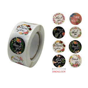 <span class=keywords><strong>Pas</strong></span> <span class=keywords><strong>cher</strong></span> Rouleau Logo <span class=keywords><strong>Impression</strong></span> Étiquette De Merci Personnalisé Imprimé Adhésif Merci Emballage Autocollants pour Petites Entreprises - Product Image 2