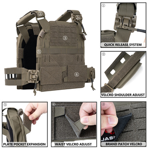 RG verde giubbotto d'assalto tattico portabottiera per operazioni speciali - Product Image 3