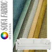 Tissu d'ameublement en polyester tricoté ignifuge, très demandé, pour canapé et chaise, rouleau de tissu de luxe pour textiles de maison, idéal pour la doublure de voiture et l'usage en sacs